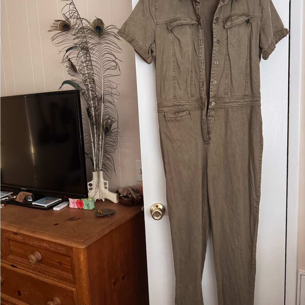 Young Fabulous & Broke Olive Green Jumpsuit